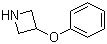 结构式 CAS# 76263-18-8, 3-苯氧基氮杂环丁烷; 3-氮杂啶苯醚