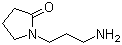 structure of CAS# 7663-77-6, 1-(3-Aminopropyl)-2-pyrrolidinone
