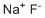 structure of CAS# 7681-49-4, Sodium fluoride