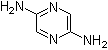 结构式 CAS# 768386-37-4, 2,5-吡嗪二胺