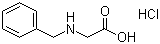 结构式 CAS# 7689-50-1, N-苄基甘氨酸盐酸盐