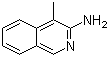 结构式 CAS# 7697-66-7, 4-甲基异喹啉-3-胺