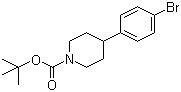 structure of CAS# 769944-78-7, 1-N-Boc-4-(4-bromophenyl)piperidine;4-(4-Bromophenyl)piperidine-1-carboxylic acid tert-butyl ester