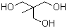 结构式 CAS# 77-85-0, 1,1,1-三(羟甲基)乙烷; 2-羟甲基-2-甲基-1,3-丙二醇; 三羟甲基乙烷