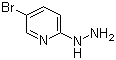 structure of CAS# 77992-44-0, 5-Bromo-2-hydrazinopyridine