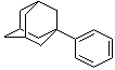 结构式 CAS# 780-68-7, 金刚苯; 1-苯基金刚烷