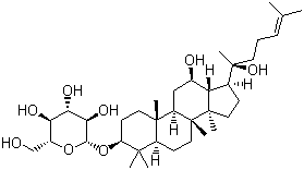 结构式 CAS# 78214-33-2, 人参皂甙 Rh2