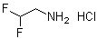 结构式 CAS# 79667-91-7, 2,2-二氟乙胺盐酸盐