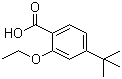 结构式 CAS# 796875-53-1, 2-乙氧基-4-叔丁基苯甲酸