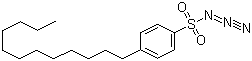 结构式 CAS# 79791-38-1, 对十二烷基苯磺酰叠氮