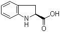 结构式 CAS# 79815-20-6, (S)-吲哚啉-2-羧酸