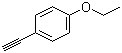 结构式 CAS# 79887-14-2, 4-乙炔基苯乙醚; (4-乙氧基苯基)乙炔