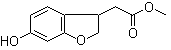结构式 CAS# 805250-17-3, (6-羟基-2,3-二氢苯并呋喃-3-基)乙酸甲酯