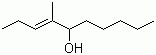 结构式 CAS# 81782-77-6, 4-甲基-3-癸烯-5-醇