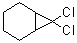 structure of CAS# 823-69-8, 7,7-Dichlorobicyclo[4.1.0]heptane;1,2-Dichloromethylene cyclohexane; 7,7-Dichloronorcarane; NSC 55261
