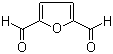 结构式 CAS# 823-82-5, 2,5-二甲酰基呋喃; 2,5-呋喃二甲醛