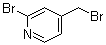 结构式 CAS# 83004-14-2, 2-溴-4-溴甲基吡啶