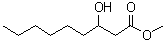 结构式 CAS# 83968-06-3, 3-羟基壬酸甲酯