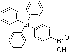 structure of CAS# 852475-03-7, [4-(Triphenylsilyl)phenyl]boronic acid