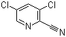 3,5-Dichloro-2-cyanopyridine molecular structure (CAS 85331-33-5)
