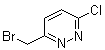 结构式 CAS# 859161-48-1, 3-溴甲基-6-氯哒嗪