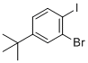 结构式 CAS# 860435-39-8, 3-溴-4-碘-叔-丁基苯