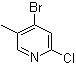 structure of CAS# 867279-13-8, 4-Bromo-2-chloro-5-methylpyridine