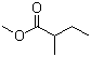 结构式 CAS# 868-57-5, 2-甲基丁酸甲酯