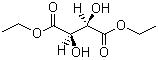L(+)-Diethyl L-tartrate molecular structure (CAS 87-91-2)
