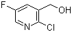 structure of CAS# 870063-52-8, (2-Chloro-5-fluoropyridin-3-yl)methanol;2-Chloro-5-fluoro-3-(hydroxymethyl)pyridine