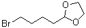 structure of CAS# 87227-41-6, 2-(4-Bromobutyl)-1,3-dioxolane