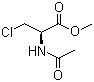 structure of CAS# 87333-22-0, Methyl 2-acetamido-3-chloro-L-propionate;N-Acetyl-3-chloro-L-alanine methyl ester