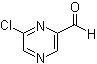 structure of CAS# 874114-34-8, 6-Chloropyrazine-2-carboxaldehyde