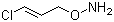 structure of CAS# 87851-77-2, (3-trans-Chloroallyl)oxyamine;(E)-O-(3-Chloro-2-propenyl)hydroxylamine