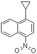 结构式 CAS# 878671-93-3, 1-环丙基-4-硝基萘