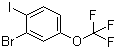 结构式 CAS# 883546-30-3, 2-溴-4-三氟甲氧基-1-碘苯