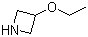 结构式 CAS# 88536-21-4, 3-乙氧基氮杂环丁烷