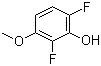 结构式 CAS# 886498-60-8, 2,6-二氟-3-甲氧基苯酚