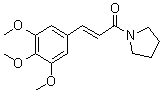 结构式 CAS# 886989-88-4, Piperlotine C