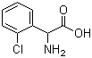 structure of CAS# 88744-36-9, 2-Chlorophenylglycine;2-(2-Chlorophenyl)glycine