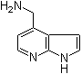 结构式 CAS# 888498-07-5, 1H-吡咯并[2,3-b]吡啶-4-甲胺