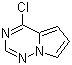 结构式 CAS# 888720-29-4, 4-氯吡咯并[2,1-f][1,2,4]三嗪