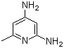结构式 CAS# 89464-77-7, 6-甲基-2,4-吡啶二胺