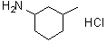 结构式 CAS# 89854-71-7, 3-甲基环己胺盐酸盐