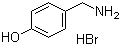structure of CAS# 90430-14-1, 4-Hydroxybenzylamine hydrobromide;4-Hydroxybenzylammonium bromide