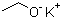 structure of CAS# 917-58-8, Potassium ethylate;Potassium ethoxide