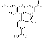 structure of CAS# 91809-66-4, 5-Carboxytetramethylrhodamine;5-TAMRA
