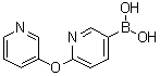 structure of CAS# 918138-38-2, [6-(3-Pyridinyloxy)-3-pyridinyl]boronic acid