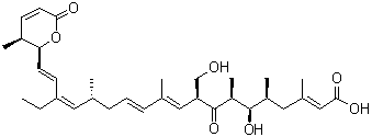 结构式 CAS# 92090-94-3, Kazusamycin A