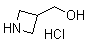 结构式 CAS# 928038-44-2, 3-氮杂环丁烷甲醇盐酸盐